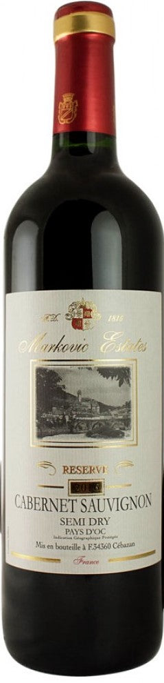 Markovic Estates Cabernet Sauvignon Semi Dry